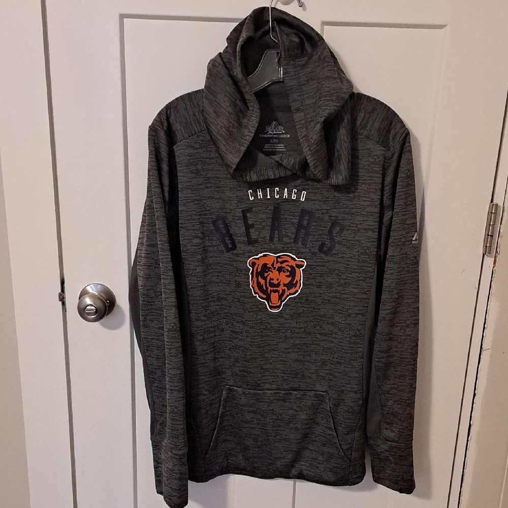 Chicago Bears Charcoal Hoodie Sweater